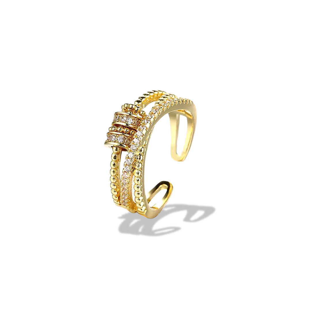 Twirl Ring - Gold/Silber